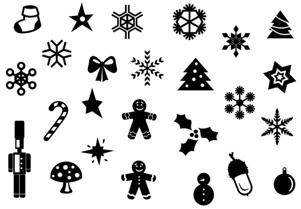 Free Vector Christmas Icons
