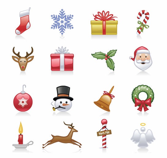 Free Vector Christmas Icons