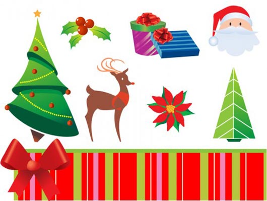 Free Vector Christmas Icons