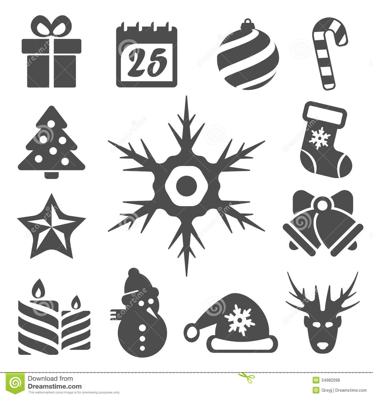 Free Vector Christmas Icons