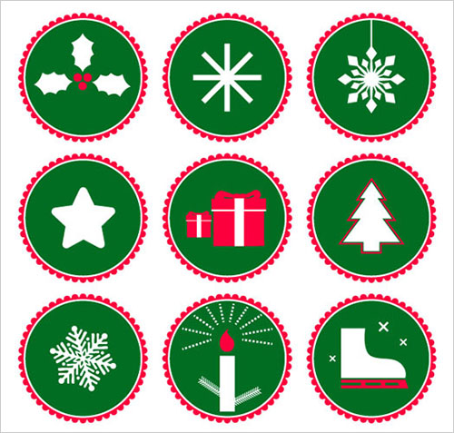 Free Vector Christmas Icons