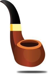 Free Vector Tobacco Pipe Free Vector Tobacco Pipe