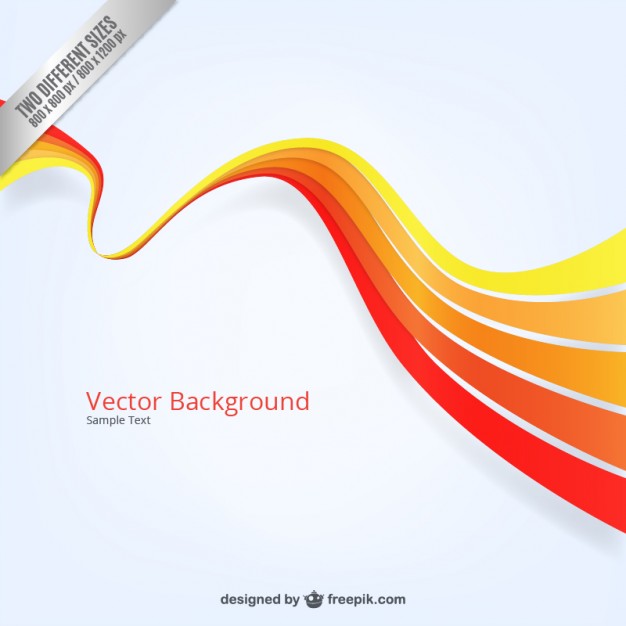 Free Vector Wavy Lines