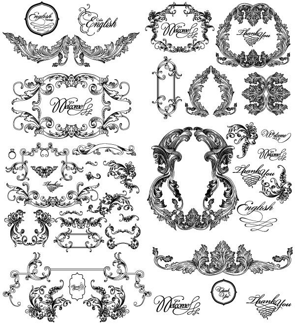 Free Vintage Frame Vector Art