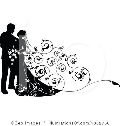 Free Wedding Couple Clip Art