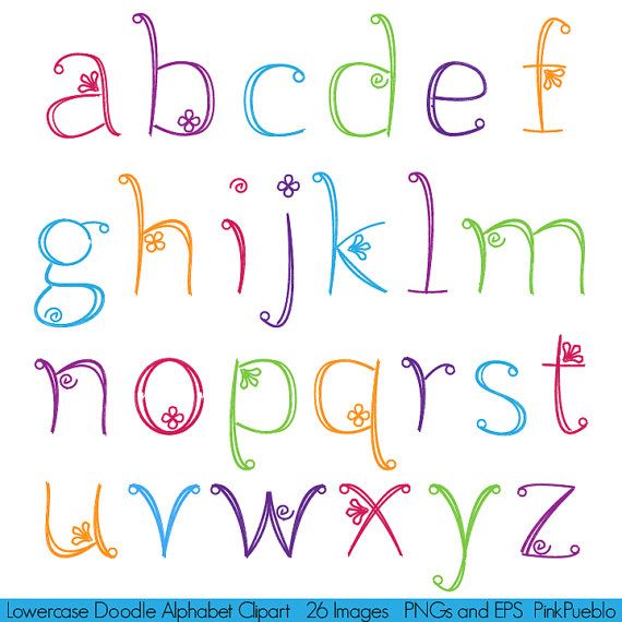 Girly Alphabet Fonts
