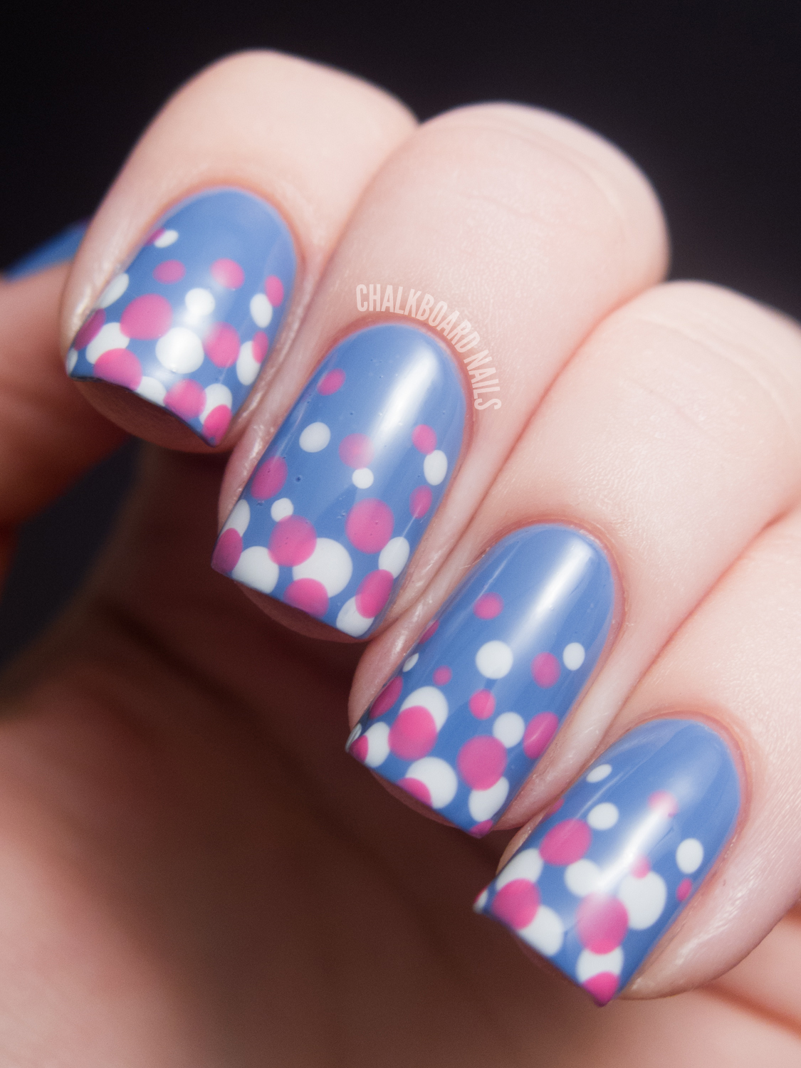 14 Chalkboard Blue Nail Designs Images