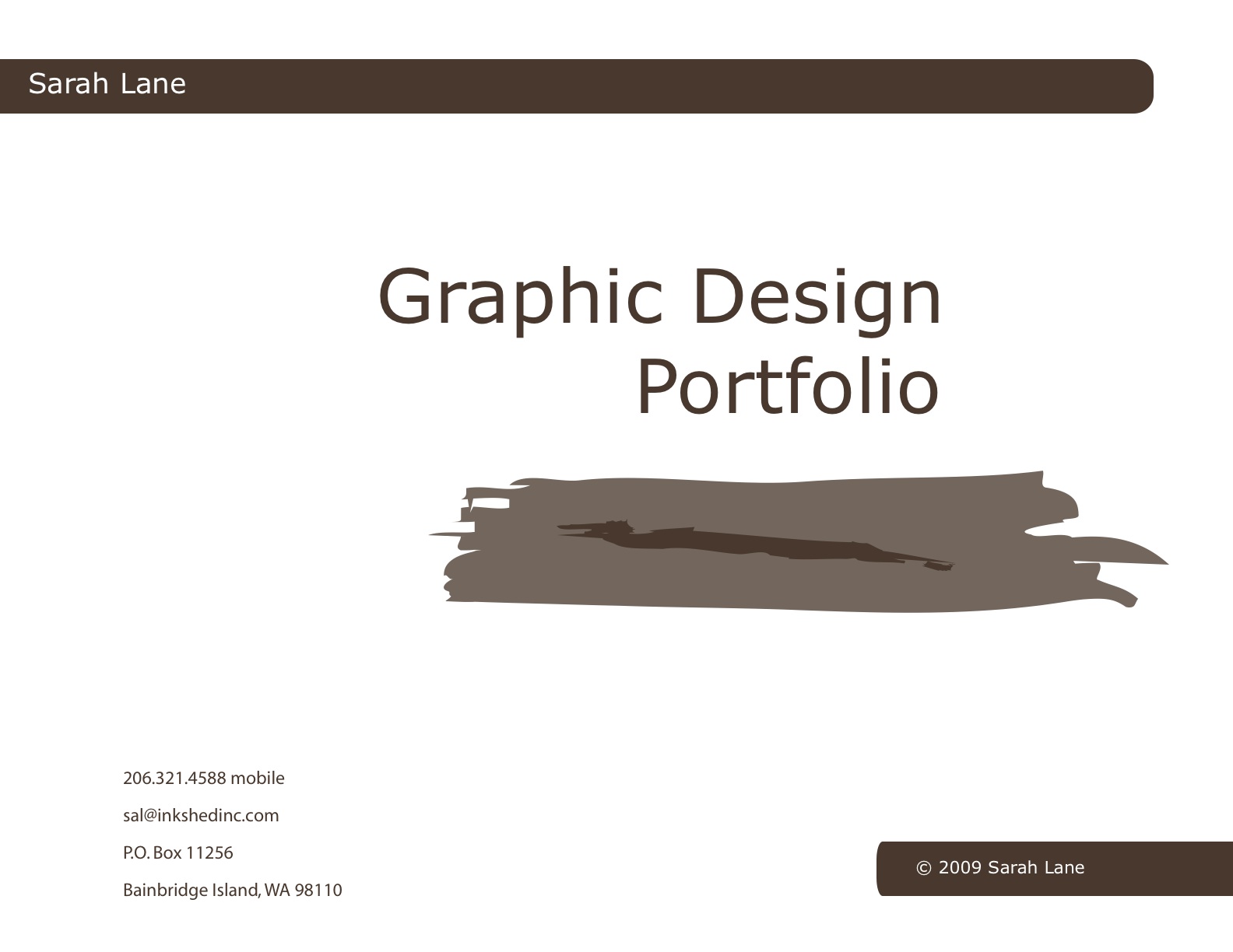 Graphic Design Portfolio PDF