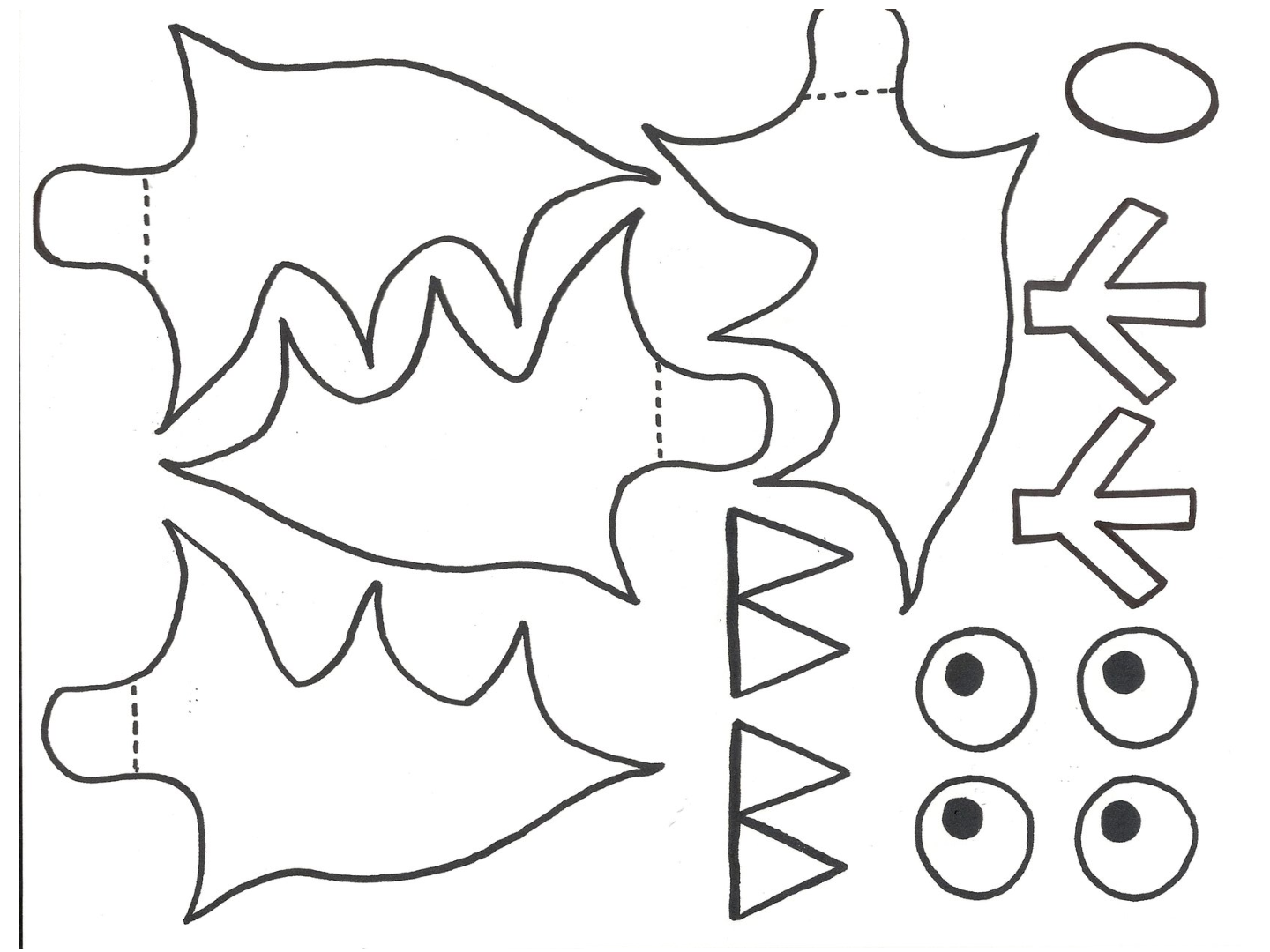 Halloween Bat Cut Out Templates