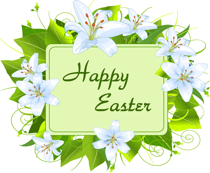 Happy Easter Religious Clip Art