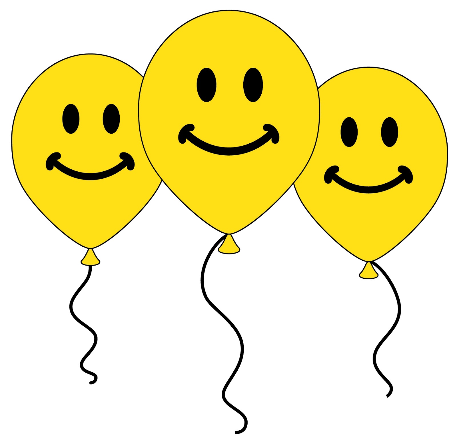 Happy Smiley Face Balloon
