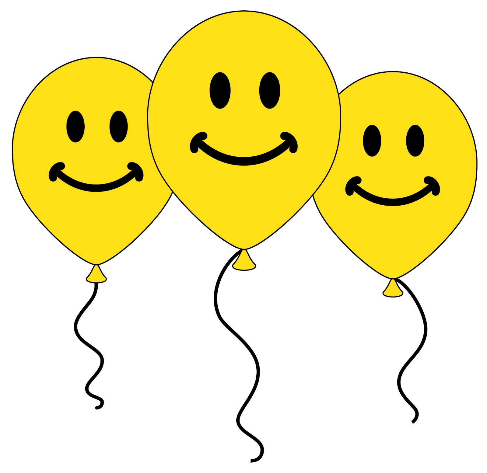 Happy Smiley Face Balloon Happy Smiley Face Balloon