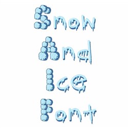 Ice Snow Fonts Free