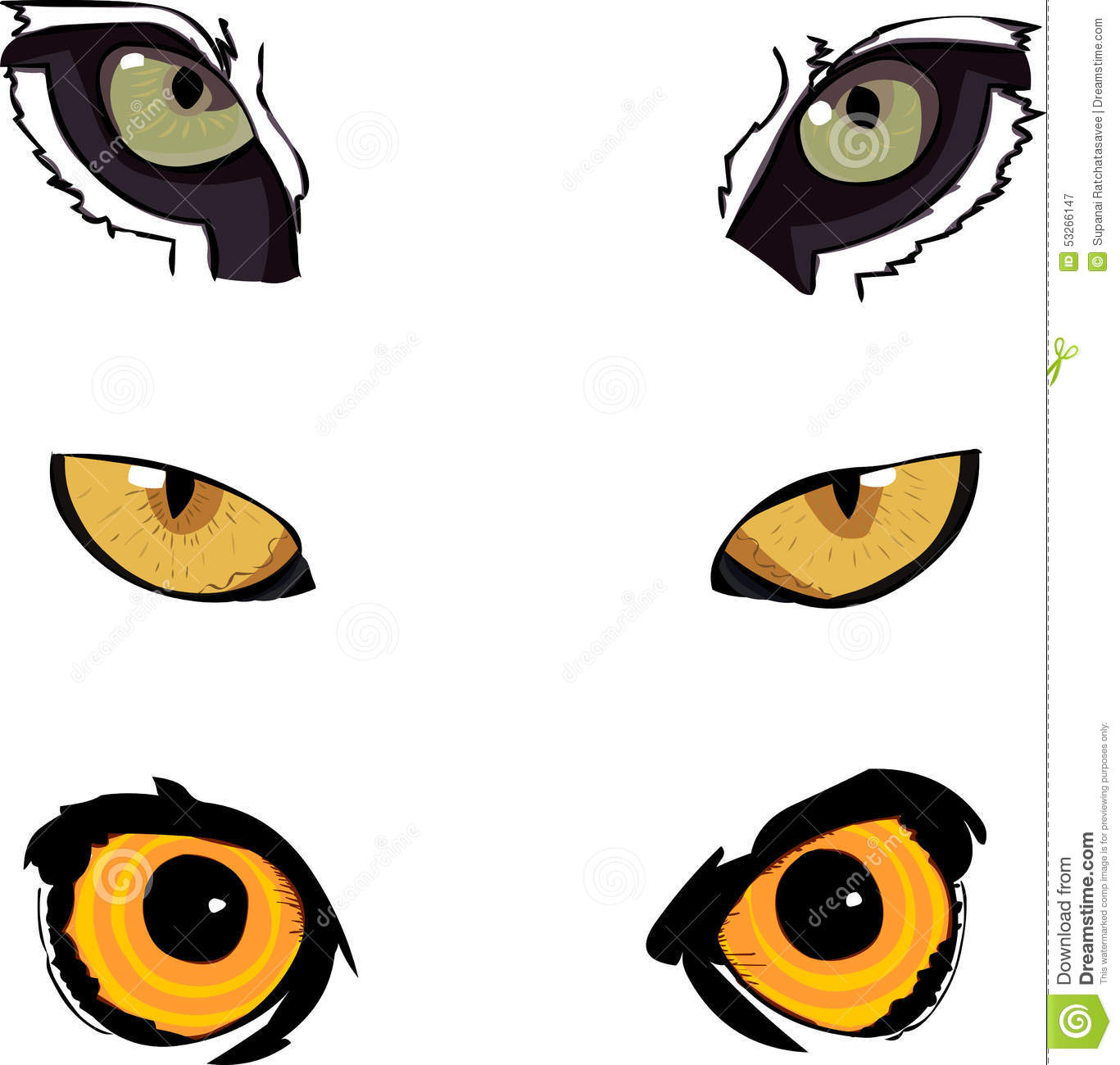 Illustration Animal Eyes Images