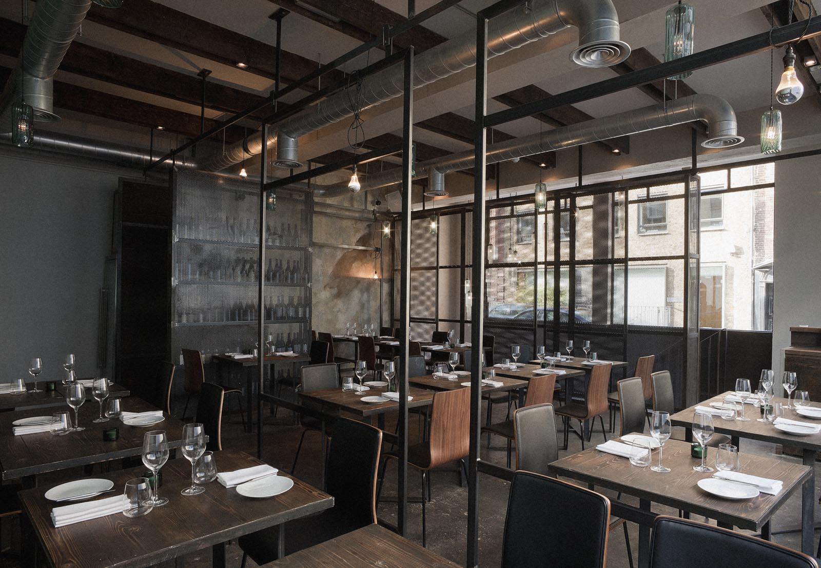 Industrial-Style Restaurant Interior Design Environment Industrial-Style Restaurant Interior Design Environment