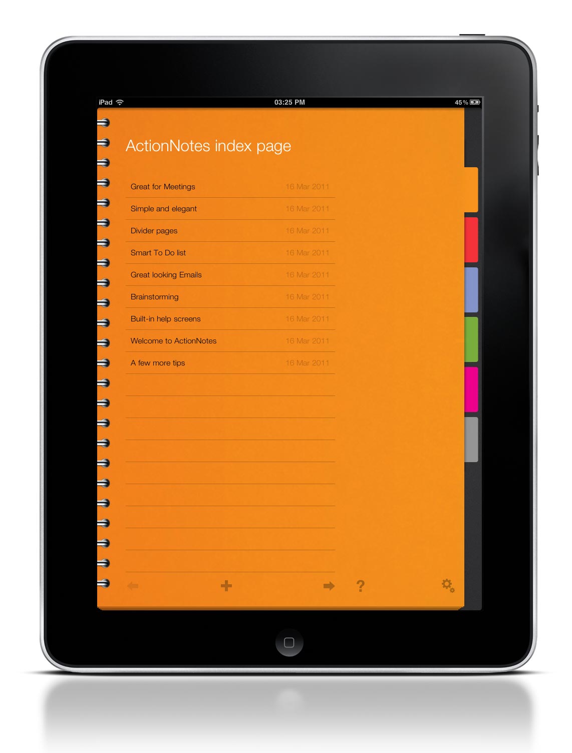 iPad Notes App Icon