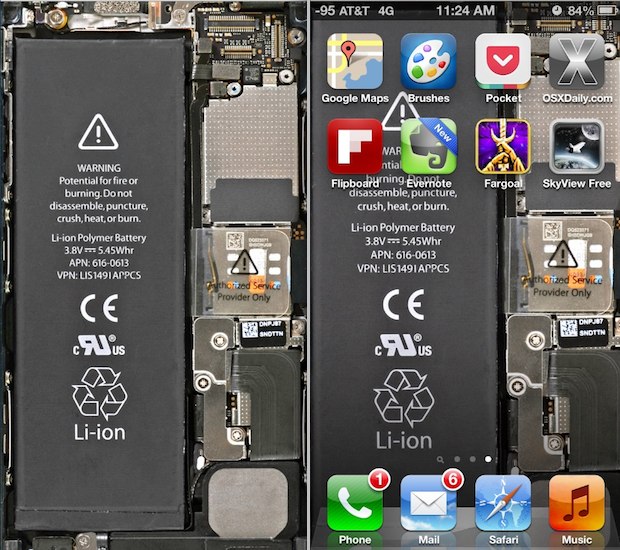 iPhone 5 Transparent