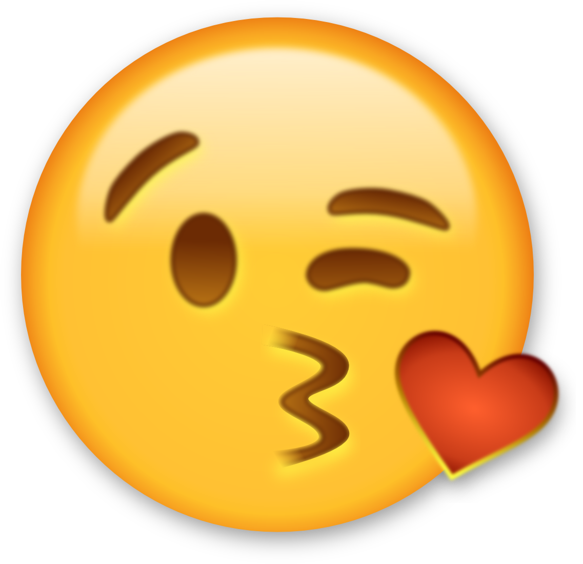 Kissy Face Emoji