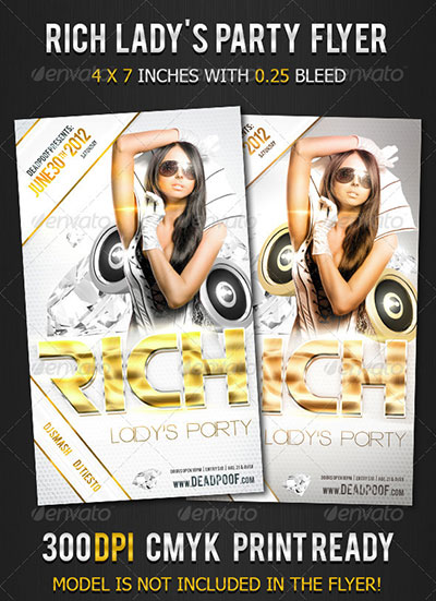 Money Party Flyer Template
