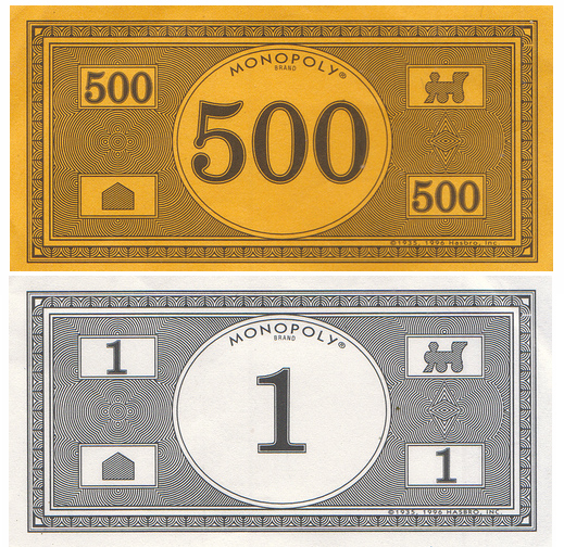 Monopoly Money Font
