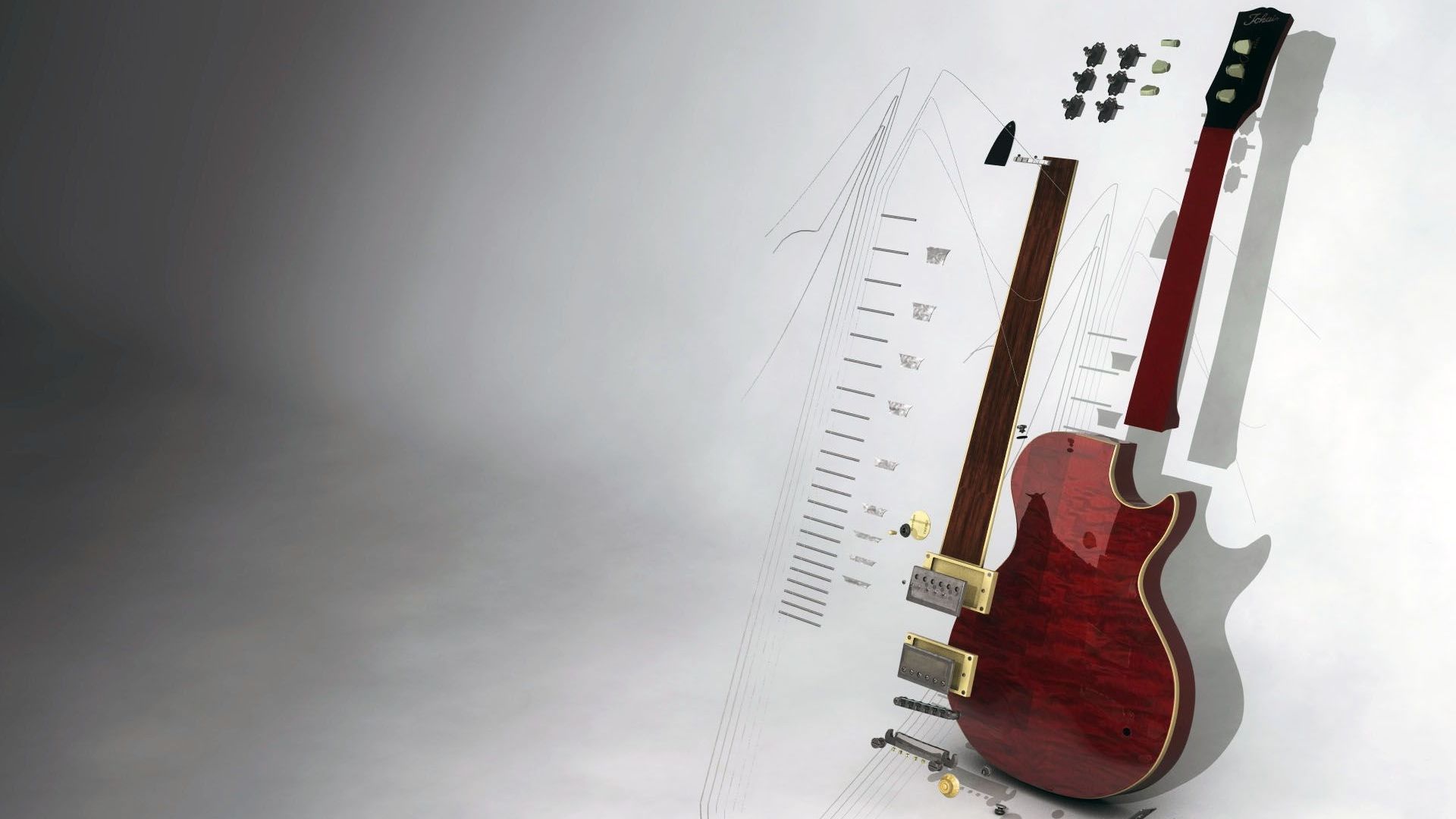 Musical Instruments Graphics 3D