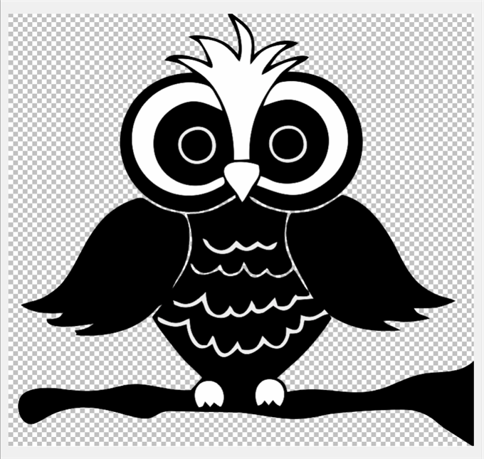 Night Owl Clip Art Black and White