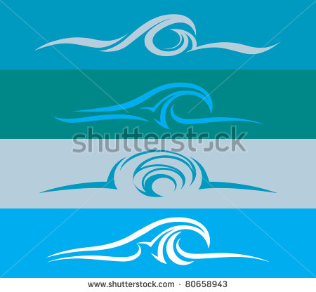 Ocean Wave Tattoo Designs