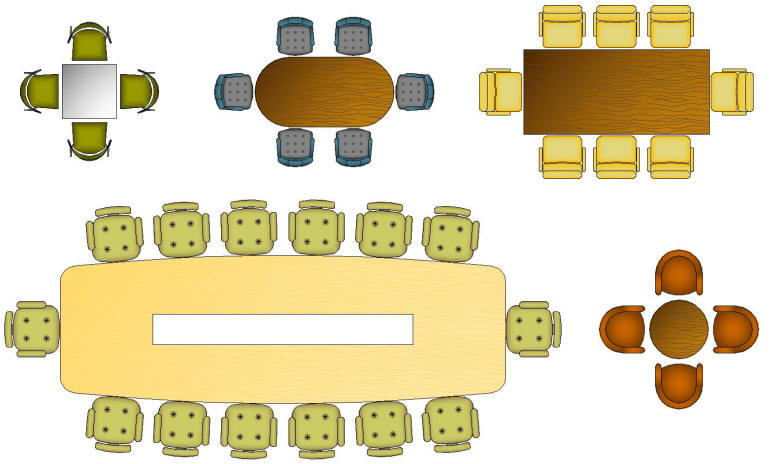 Office Floor Plan Furniture Symbols