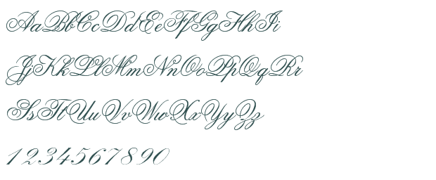 Old Fancy Script Fonts