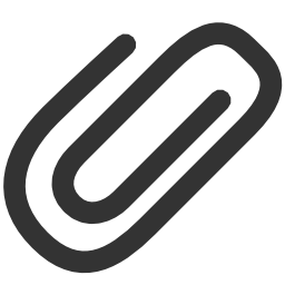 Paper Clip Attachment Icon