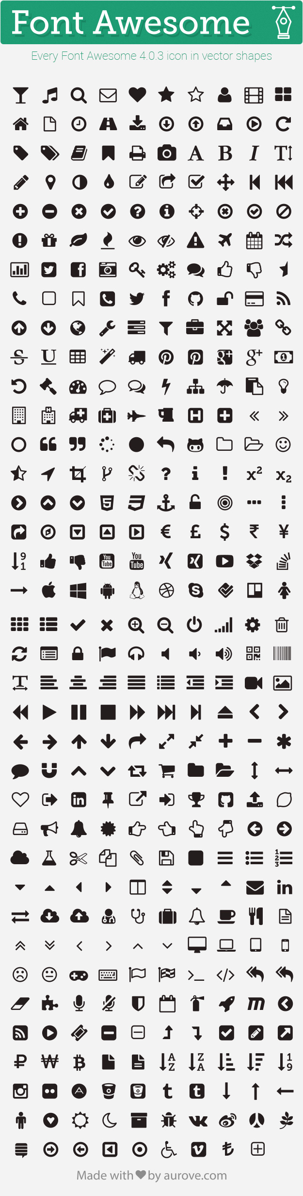 Photoshop Font Awesome Icon