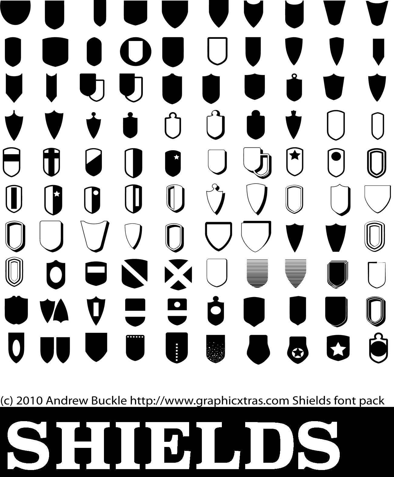 Photoshop Shield Shapes