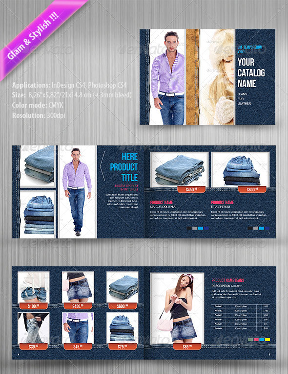 Product Catalog Design Template