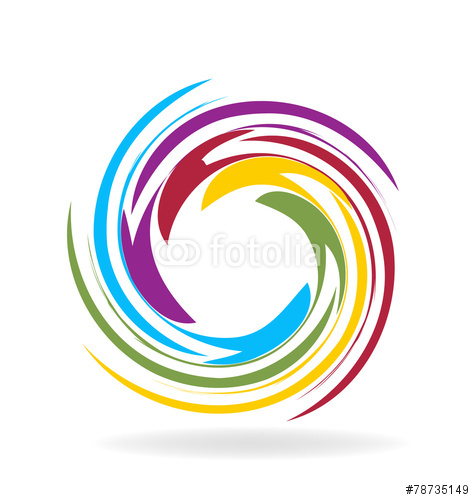 Rainbow Wave Logo