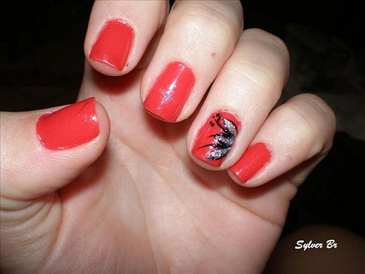Red Nail Polish Designs