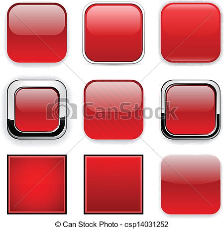 Red Square App Icon