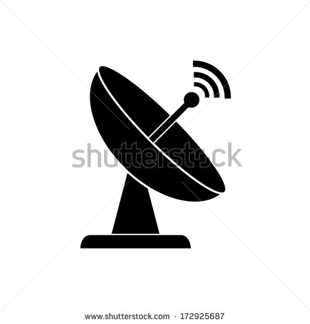 Satellite Dish Vector Satellite Dish Vector