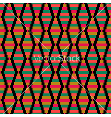 Seamless Retro Pattern Geometric