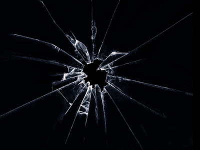 Shattered Broken Glass