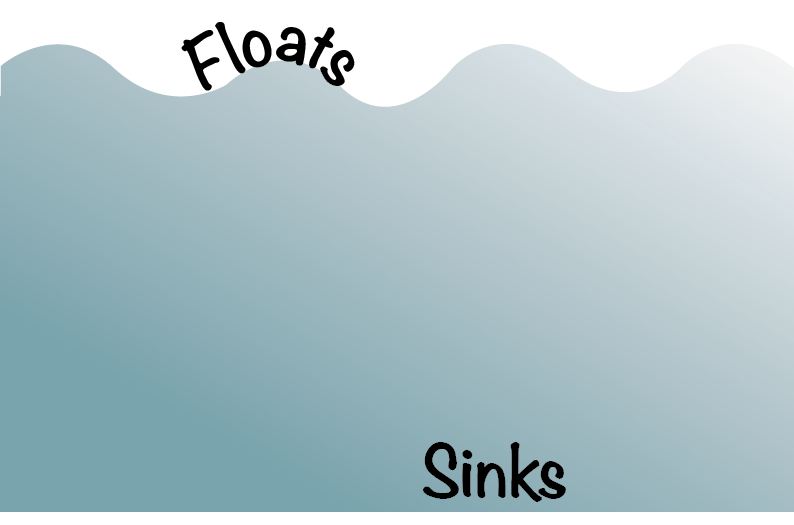 Sink or Float Clip Art
