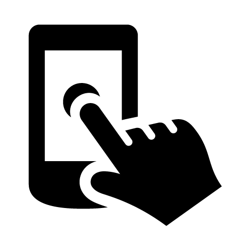Smartphone User Icon Smartphone User Icon