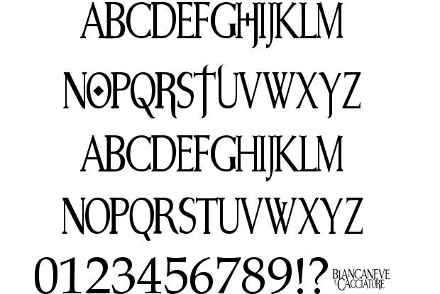 Snow White Font Free