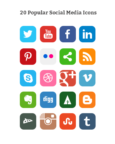 Social Media Icons