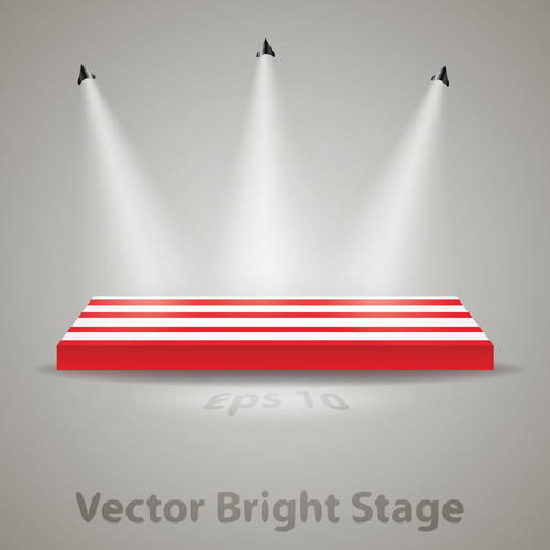 Spotlight Stage Vector Free