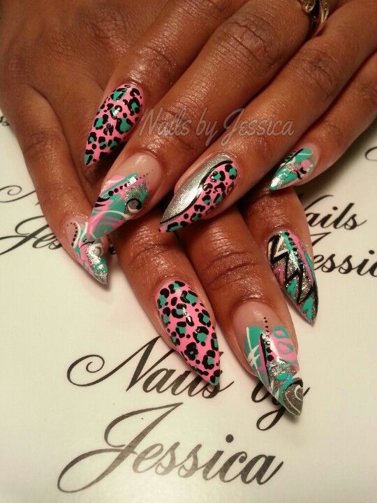 Stiletto Nail Designs