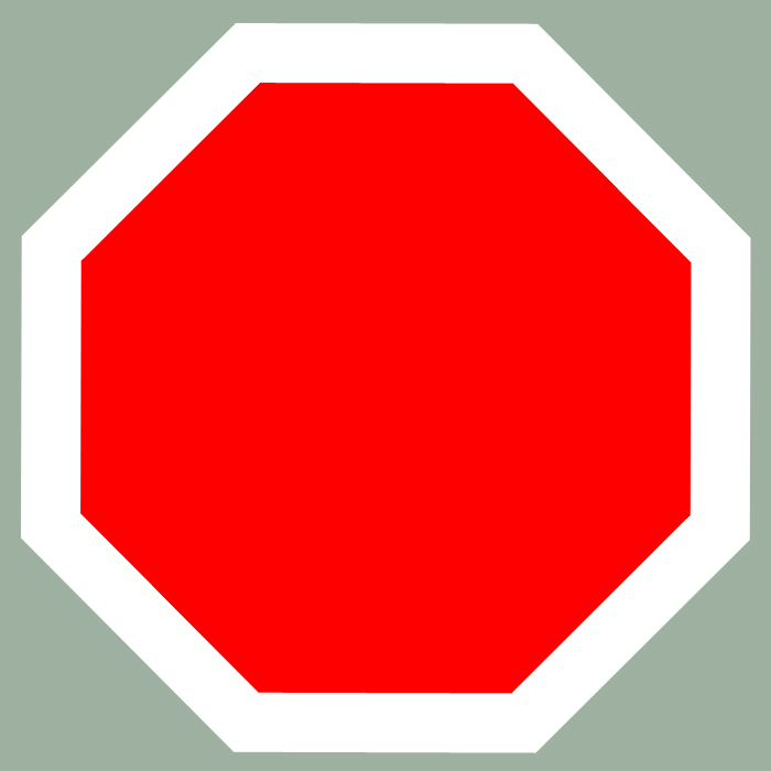 Stop Sign PSD