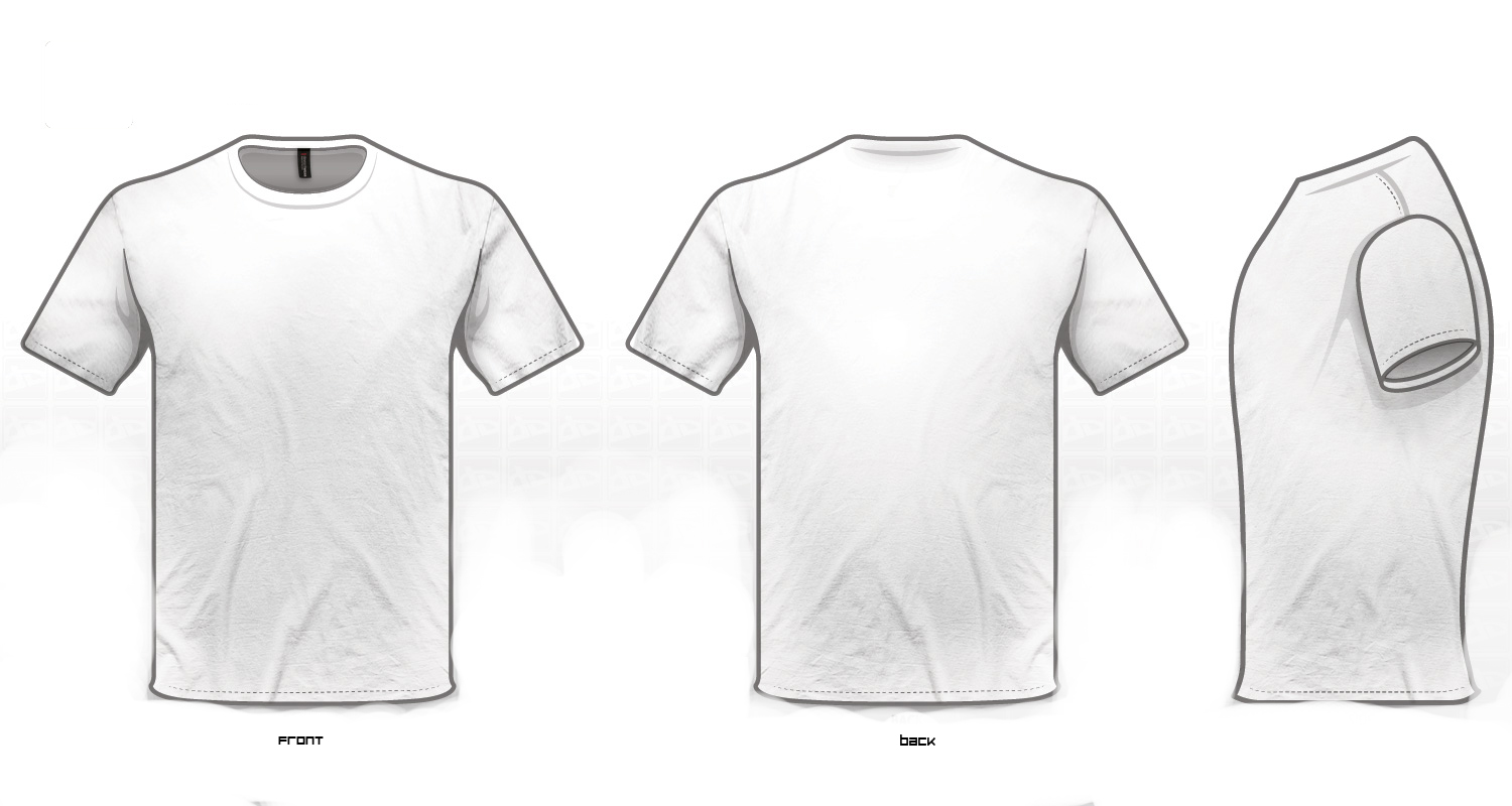 T-Shirt Outline Template