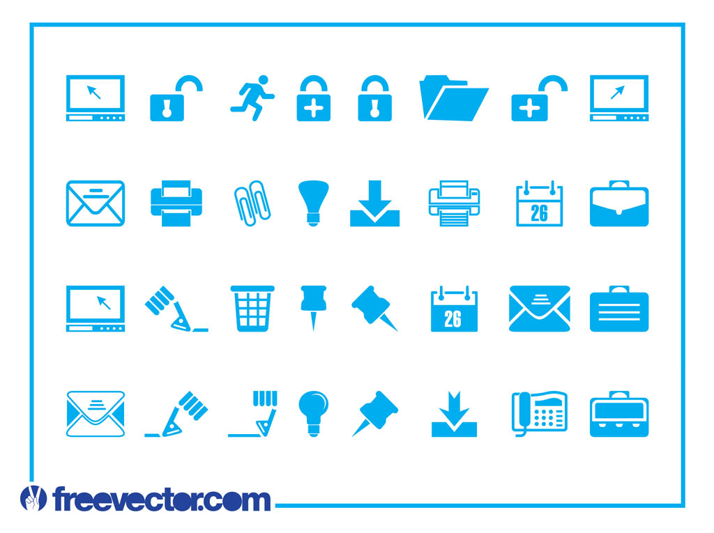 Technology Business Icons Free