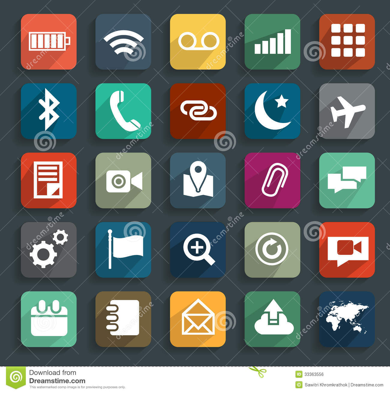 Technology Business Icons Free