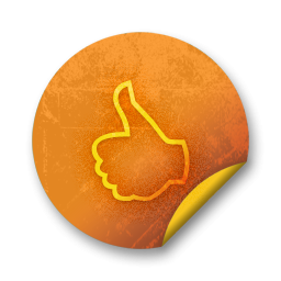 Thumbs Up Icon Black